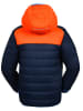 Peek U Ganzjahres-Steppjacke "Caspian"  in Orange/ Dunkelblau