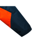 Peek U Regenjacke "Axel" in Orange/ Dunkelblau