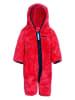 Peek U Fleece-Overall "Birdie" in Pink