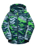 Peek U Ski-/snowboardjas "Ash" groen/lichtblauw