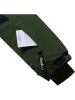 Peek U Ski-/snowboardjas "Hawk" kaki/donkerblauw
