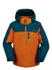 Peek U Ski-/snowboardjas "Hawk" lichtbruin/blauw