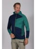 Maul Sport Fleecejacke "Kahlersberg II" in Dunkelblau/ Petrol