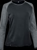 Maul Sport Funktionslongsleeve "Eibelkopf fresh" in Schwarz/ Grau
