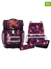 McNeill 5tlg. Schulranzen-Set "McNeill McOcean BERRY" in Lila