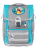 McNeill 5tlg. Schulranzen-Set "McNeill Ergo Complete PRINZESSIN" in Hellblau/ Grau