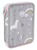 CoolPack Federmäppchen "Sweet Dreams" in Grau - (B)21 x (H)6 x (T)16 cm