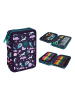 CoolPack Etui "Happy Unicorn" donkerblauw/paars - (B)21 x (H)6 x (D)16 cm