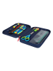 CoolPack Federmäppchen "Margaret" in Dunkelblau/ Bunt - (B)21 x (H)6 x (T)16 cm