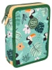 CoolPack Federmäppchen "Toucans" in Türkis - (B)21 x (H)6 x (T)16 cm