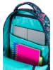 CoolPack Rucksack "Coolpack Drafter" in Dunkelblau/ Türkis/ Pink
