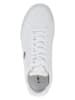 Lacoste Skórzane sneakersy w kolorze białym