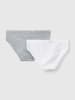 Benetton 2-delige set: slips grijs/wit