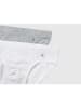 Benetton 2-delige set: slips grijs/wit
