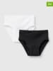Benetton 2-delige set: slips zwart/wit