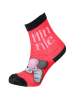 Disney Minnie Mouse 3-delige set: sokken "Minnie" lichtroze/rood