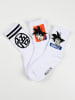 Dragon Ball 3er-Set: Socken "Dragonball Z" in Weiß
