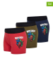 LEGO 3-delige set: boxershorts rood/kaki/donkerblauw