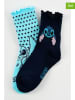 Lilo & Stitch 2er-Set: Socken "Lilo & Stitch" in Türkis/ Dunkelblau