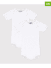 PETIT BATEAU 2-delige set: rompers wit