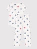 PETIT BATEAU Pyjama in Weiß