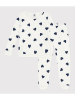 PETIT BATEAU Pyjama wit/zwart