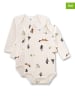 Sanetta 2-delige set: rompers crème