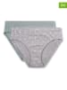 Sanetta 2-delige set: slips grijs/groen