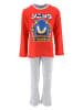 Sonic Pyjama "Sonic" rood/lichtgrijs