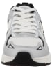 Tom Tailor Sneakers wit/zwart/zilverkleurig