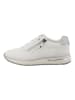 Tom Tailor Sneakers wit/zilverkleurig
