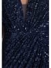 SWING Paillettenjurk donkerblauw