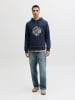 Jack & Jones Hoodie "Onolulu" donkerblauw