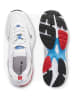 Lacoste Sneakers wit/lichtblauw/rood