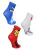 Avengers 3er-Set: Socken "Avengers Classic" in Blau/ Hellgrau/ Rot