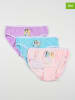 Bluey Majtki (3 pary) "Bluey" w kolorze jasnoróżowym, turkusowym i fioletowym