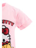Hello Kitty Piżama "Hello Kitty" w kolorze jasnoróżowo-czerwonym