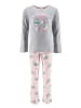 Lilo & Stitch Pyjama "Lilo & Stitch" in Grau/ Rosa