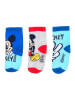Disney Mickey Mouse 3er-Set: Socken "Mickey" in Bunt