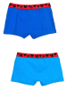 Disney Mickey Mouse 2er-Set: Boxershorts "Mickey" in Blau/ Bunt