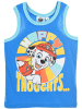 Paw Patrol Top "Psi Patrol" w kolorze niebieskim ze wzorem