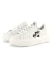Karl Lagerfeld Kids Leder-Sneakers in Creme
