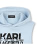 Karl Lagerfeld Kids Hoodie in Hellblau