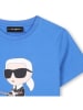 Karl Lagerfeld Kids Shirt in Blau