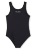 Karl Lagerfeld Kids Badeanzug in Schwarz