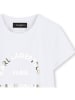 Karl Lagerfeld Kids Koszulka w kolorze białym