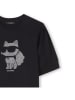 Karl Lagerfeld Kids Sukienka w kolorze czarnym