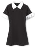 Karl Lagerfeld Kids Sukienka w kolorze czarno-białym