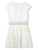 Karl Lagerfeld Kids Sukienka w kolorze białym