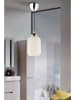 Opviq Hanglamp wit/zilverkleurig - (H)70 x Ø 10 cm